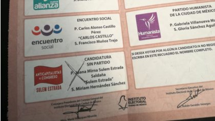 Apoyan con su voto a los Anticapitalistas en Coyoacán 