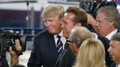 Schwarzenegger llamó "fideo mojado" a Trump tras su reunión con Putin