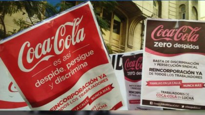 Coca-Cola: nuevos despidos y violación de derechos