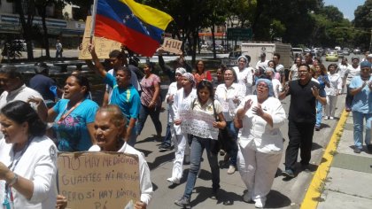 Las enfermeras de Hospital Universitario de Caracas convocan a la concentración de este miércoles frente al Ministerio de Salud