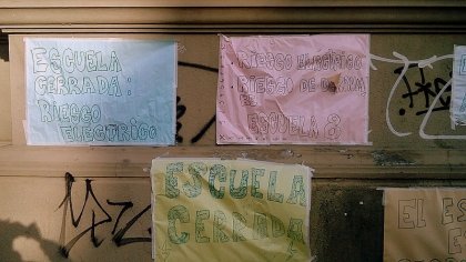 La Plata: con 40 escuelas sin clases, arranca la semana con asambleas, cortes y permanencia