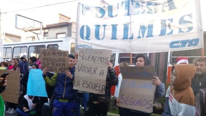 Quilmes: la comunidad educativa sale a las calles