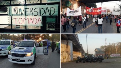 La Universidad Nacional de Luján se sumó a la lucha