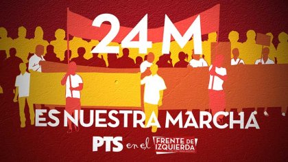 #24M es nuestra marcha / PTS convoca 24 de Marzo contra la impunidad y el espionaje - YouTube