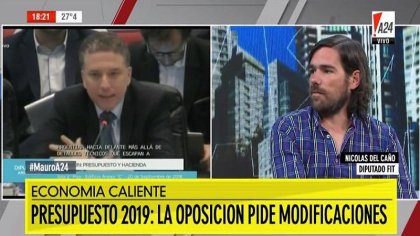 Del Caño: "No podemos tomar en serio los números del #Presupuesto2019" - YouTube