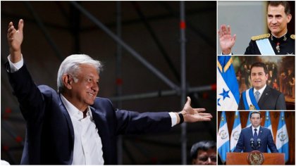 Represores y monarcas confirmados para toma de posesión de López Obrador