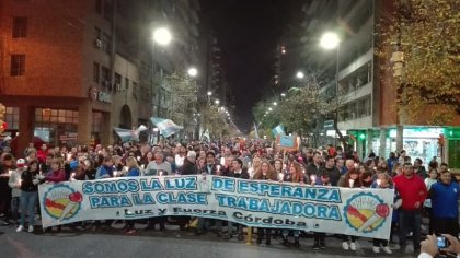 Trabajadores de EPEC vuelven a las calles