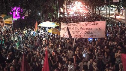 Brasil: "Tenemos que construir comités contra Bolsonaro en todo el país"