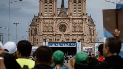 15 imágenes de la peregrinación del Frente Sindical a Luján