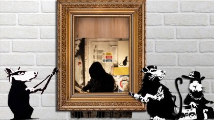 De vándalo a celebrity: ¿comprando a Banksy?