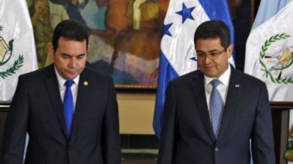 Presión imperialista reúne por segunda ocasión a presidentes de Honduras y Guatemala