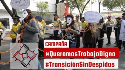 Trabajadores de la CDMX: Contra los despidos y por trabajo digno ¡firma la petición!