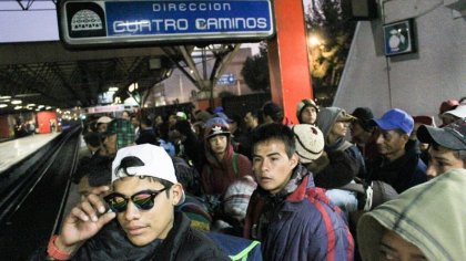 Los migrantes partirán el sábado desde la Ciudad de México hacia Estados Unidos