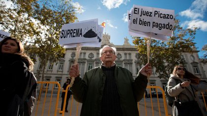 Mapa: todas las protestas contra el Tribunal Supremo y la banca 