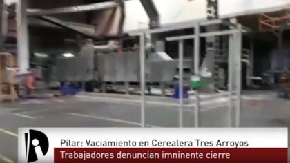 Pilar: Vaciamiento en Cerealera Tres Arroyos - YouTube