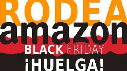 "Rodea Amazon": una manifestación de solidaridad con la huelga en el Estado español