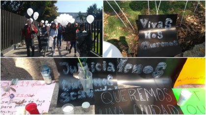 Marchan en Tlatelolco por justicia para Ingrid Alison y contra el feminicidio