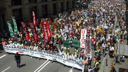 Rebelión de los servicios públicos catalanes: una semana de huelgas y manifestaciones 