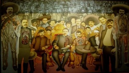 Zapata y Villa en la silla presidencial: acontecimiento clave de la Revolución