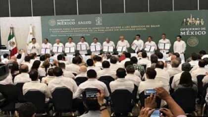  Anuncia López Obrador plan para mejorar sistema de salud pública