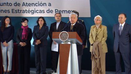 Presenta AMLO plan conjunto contra robo de hidrocarburos en Pemex