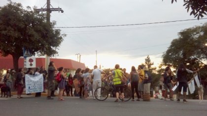 Corte de ruta y asamblea en Sierras Chicas: contra el desmonte, las canteras y el negocio inmobiliario