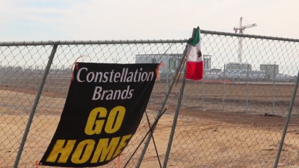 Constellation Brands se prepara para cancelar su planta en Mexicali