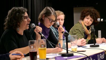 Munich: importante debate hacia la huelga internacional de mujeres del 8M