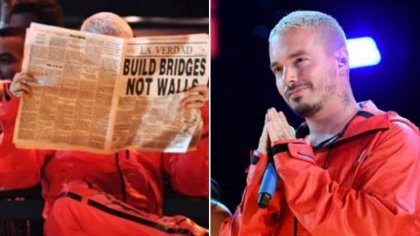 “Puentes, no muros”: el mensaje de J Balvin a Trump durante los Grammy