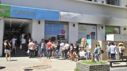 Paro en Movistar Quilmes: pésimo servicio, pésimas condiciones laborales