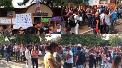 En Pilar se derrumbó el techo de una escuela y la comunidad educativa responsabiliza a Vidal