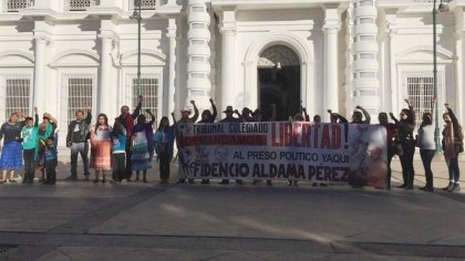 Exigen libertad para Fidencio Aldama, opositor a gasoducto en territorio Yaqui