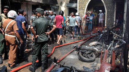 Sri Lanka: más de 290 muertos tras ocho explosiones en hoteles e iglesias