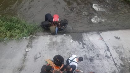 Por la crisis, chofer del SAME se tiró a un canal de agua en San Pedro