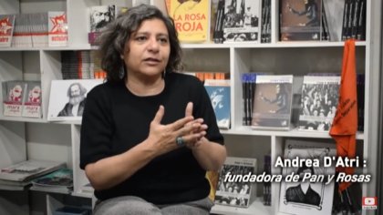 Andrea D'Atri: "La situación explosiva en las mujeres puede cambiar la situación política mundial"