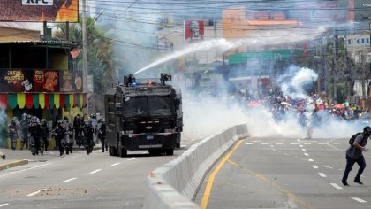 Masivas protestas en Honduras contra la privatización de la salud y la educación