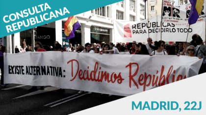 ¿Monarquía o República? Este 22J se realiza una consulta republicana en Madrid