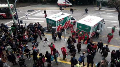 Escape de gas en el colegio Lenguas Vivas de Retiro