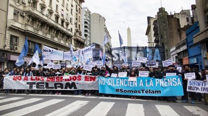 Télam: ordenan la reincorporación definitiva de 68 trabajadores 