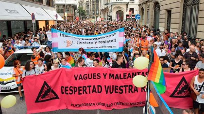 28J Orgullo Crítico. Miles de personas salen a las calles para retomar el espíritu de Stonewall