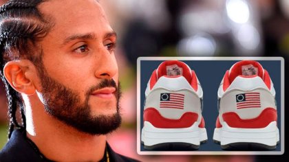 Nike retira zapatillas con bandera original de EE.UU. por presión del jugador Colin Kaepernick