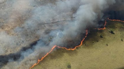 Falta de recursos obstaculiza control de incendio en la Reserva de Sian Ka'an