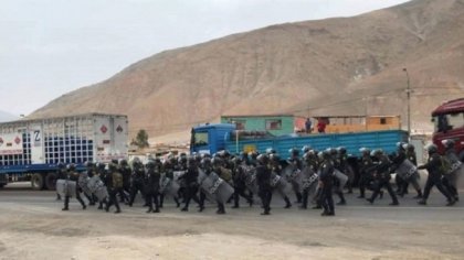 Perú: frente a la brutal represión del gobierno, rodeemos de solidaridad a los campesinos del Valle de Tambo