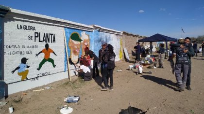 [Fotogalería] "La Gloria se planta" contra el ajuste y la represión