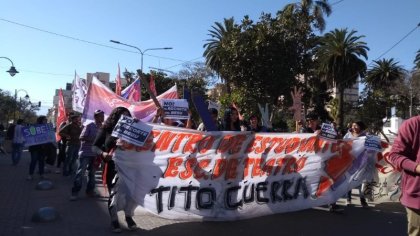 Estudiantes marchan contra el recorte y suspensión del boleto educativo en Jujuy