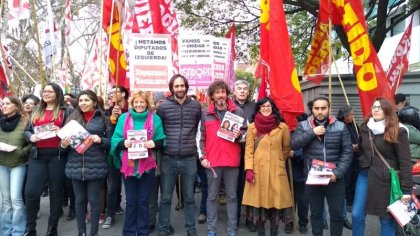 El Frente de Izquierda Unidad cerró su campaña en Córdoba