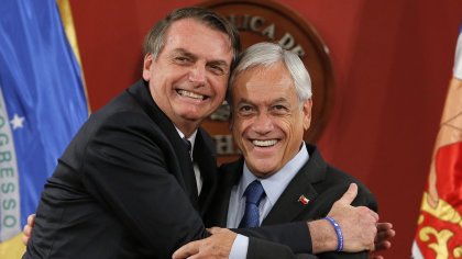 El delirio de Piñera: defender a Bolsonaro por los incendios de la Amazonía