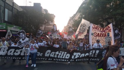 Miles se movilizaron contra el gatillo fácil en Córdoba