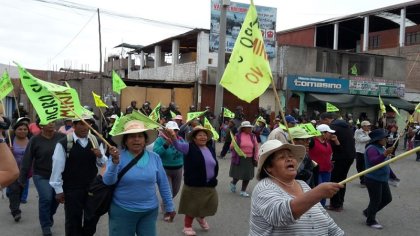 Perú: a pesar de la represión continúa la lucha contra la megaminería