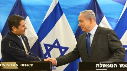 Juan Orlando Hernández y Netanyahu: la foto de la infamia